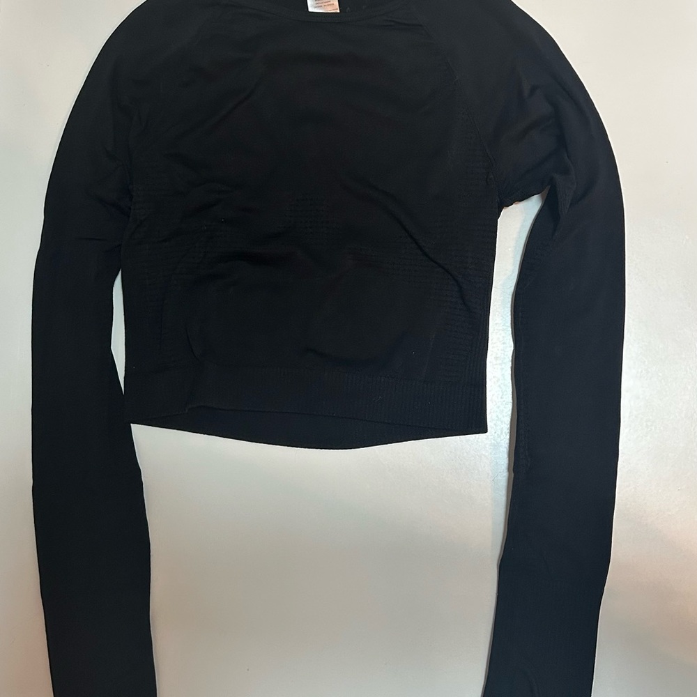 Black Long Sleeve Women's Top